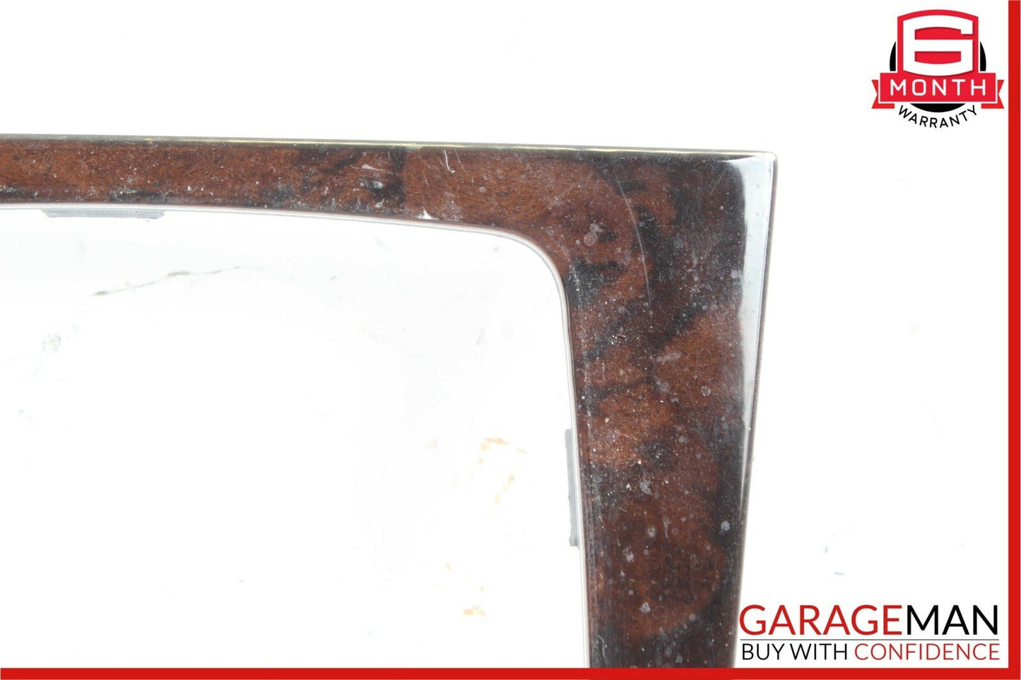 08-15 Mercedes W204 C250 C300 C350 Center Console Shift Shifter Bezel Trim Wood