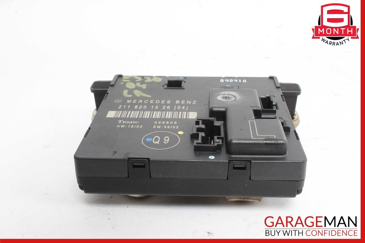 03-06 Mercedes W211 E500 E55 AMG Rear Left Side Door Controller Module Unit