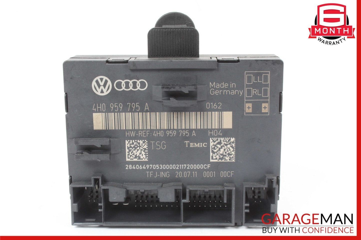 11-18 Audi A8 Quattro Rear Right Side Door Control Module 4H0959795 OEM