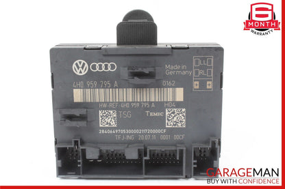 11-18 Audi A8 Quattro Rear Right Side Door Control Module 4H0959795 OEM
