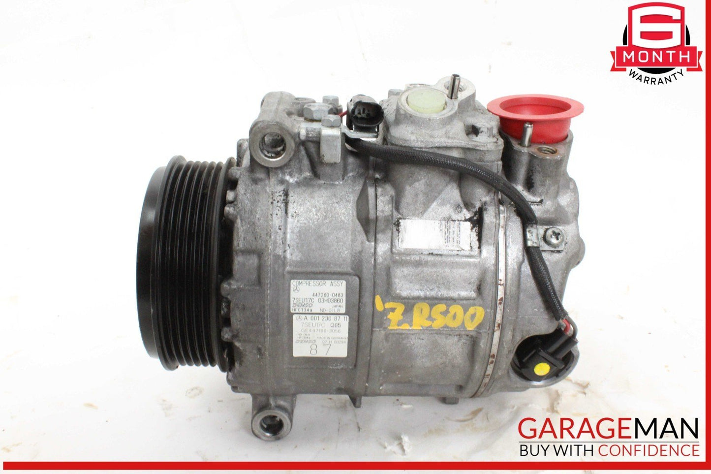 03-09 Mercedes W251 R500 E550 AC A/C Air Conditioning Compressor Pump OEM