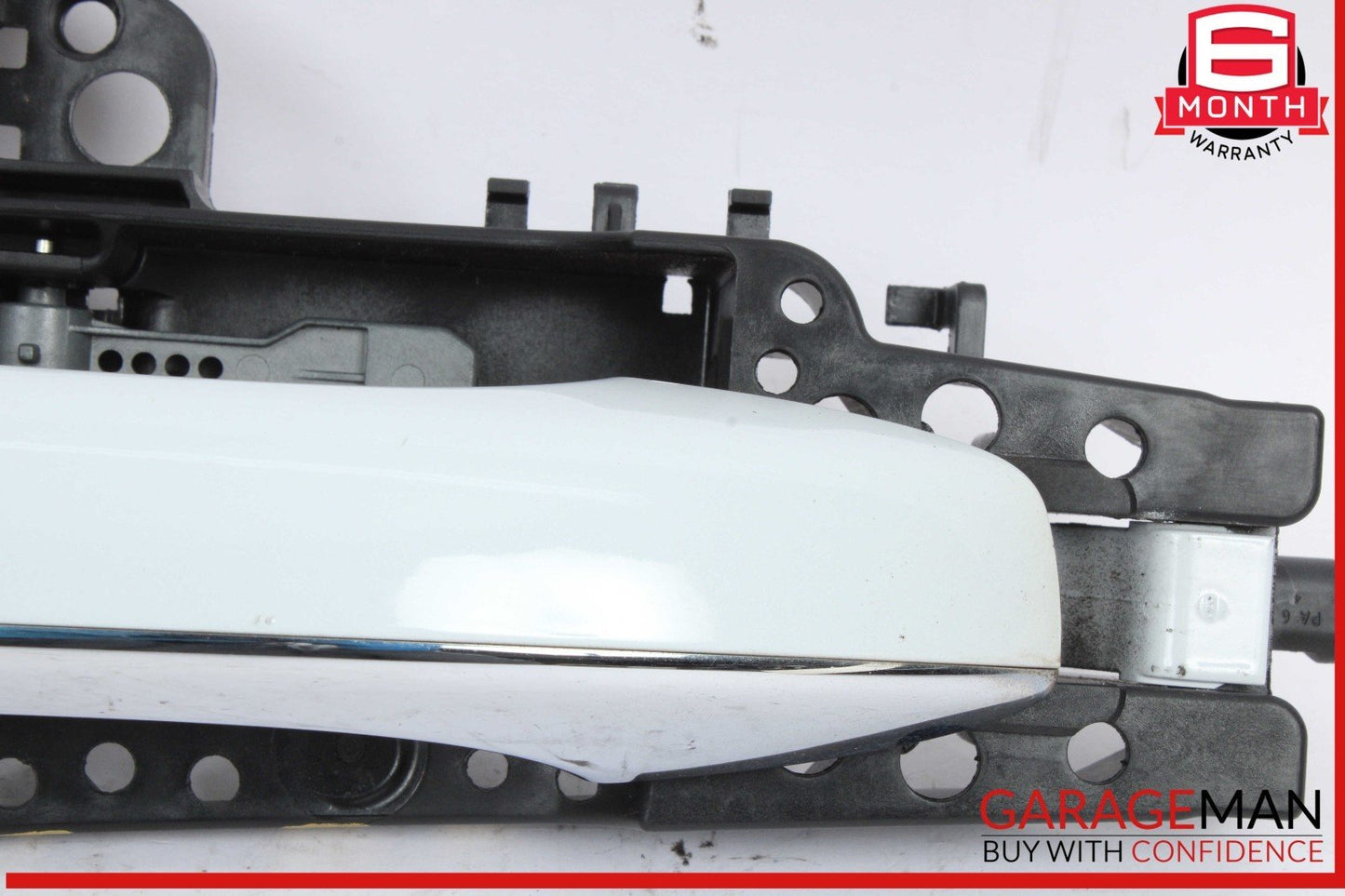 08-18 Audi Q5 A4 S4 A5 Rear Left Driver Side Exterior Door Handle White OEM