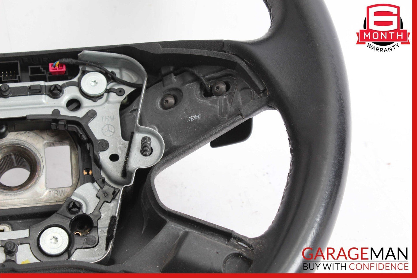 10-13 Mercedes W212 E350 E550 E400 Steering Wheel w/ Paddle Shifters OEM