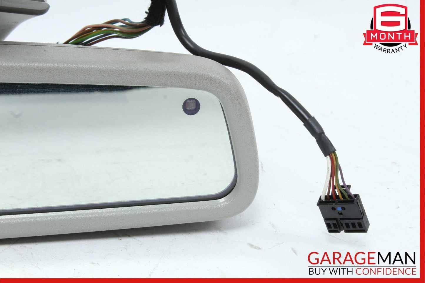 07-09 Mercedes W221 S550 Interior Top Upper Rear View Inside Dim Mirror Gray OEM