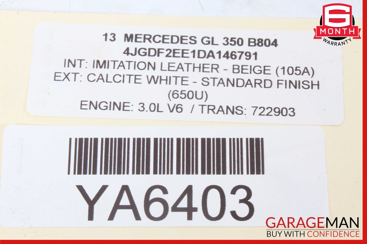12-19 Mercedes X166 GL350 ML400 GLE350 Rear Right Side Door Control Module Unit