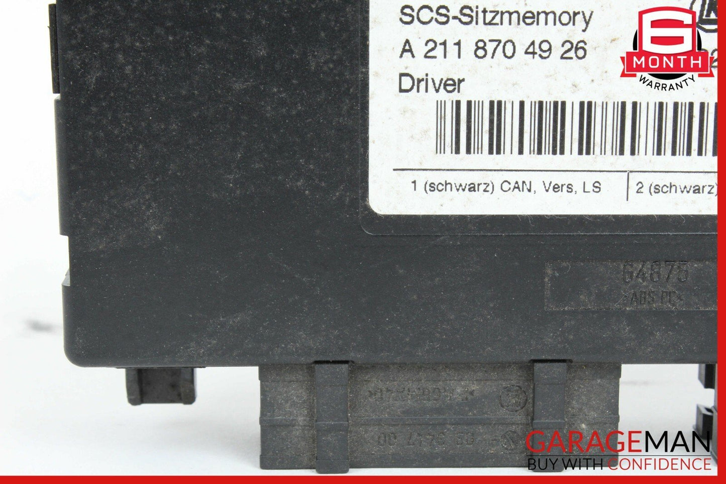 03-11 Mercedes X164 GL450 CLS350 ML550 Front Left Side Seat Control Module Unit
