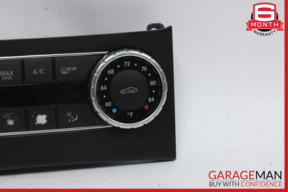 12-14 Mercedes W204 C250 C63 AC A/C Heater Climate Control Switch Trim Assembly