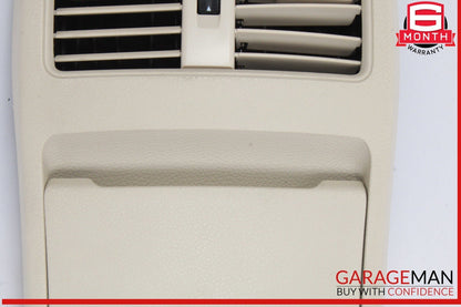 15-19 Mercedes X156 GLA250 Rear Center Console Dual Air Vent Cover Panel Assy