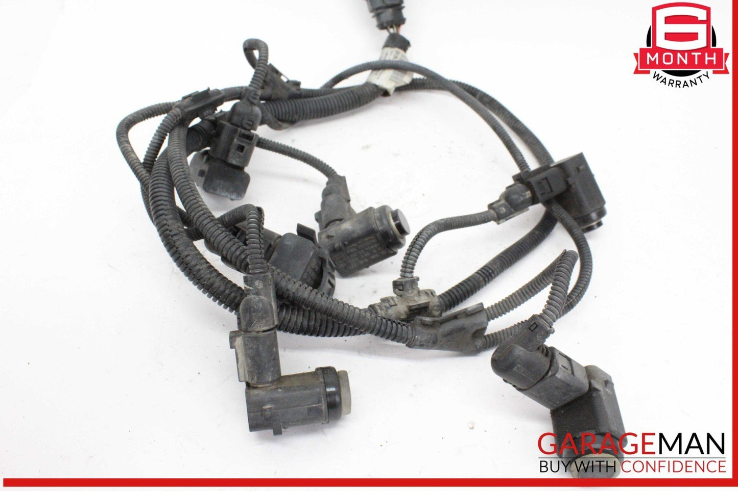 03-10 Porsche Cayenne 955 957 Bumper Parking Sensor Set w/ Wiring Harness OEM
