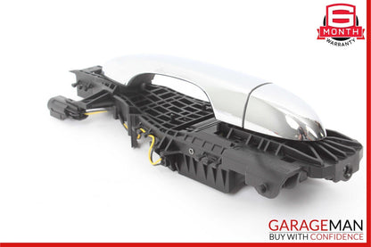 14-17 Maserati Ghibli Rear Left Exterior Door Handle Assembly Silver