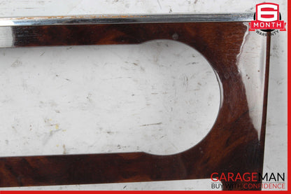 06-12 Mercedes X164 GL450 ML350 Center Console Control Trim Panel Wood Bezel