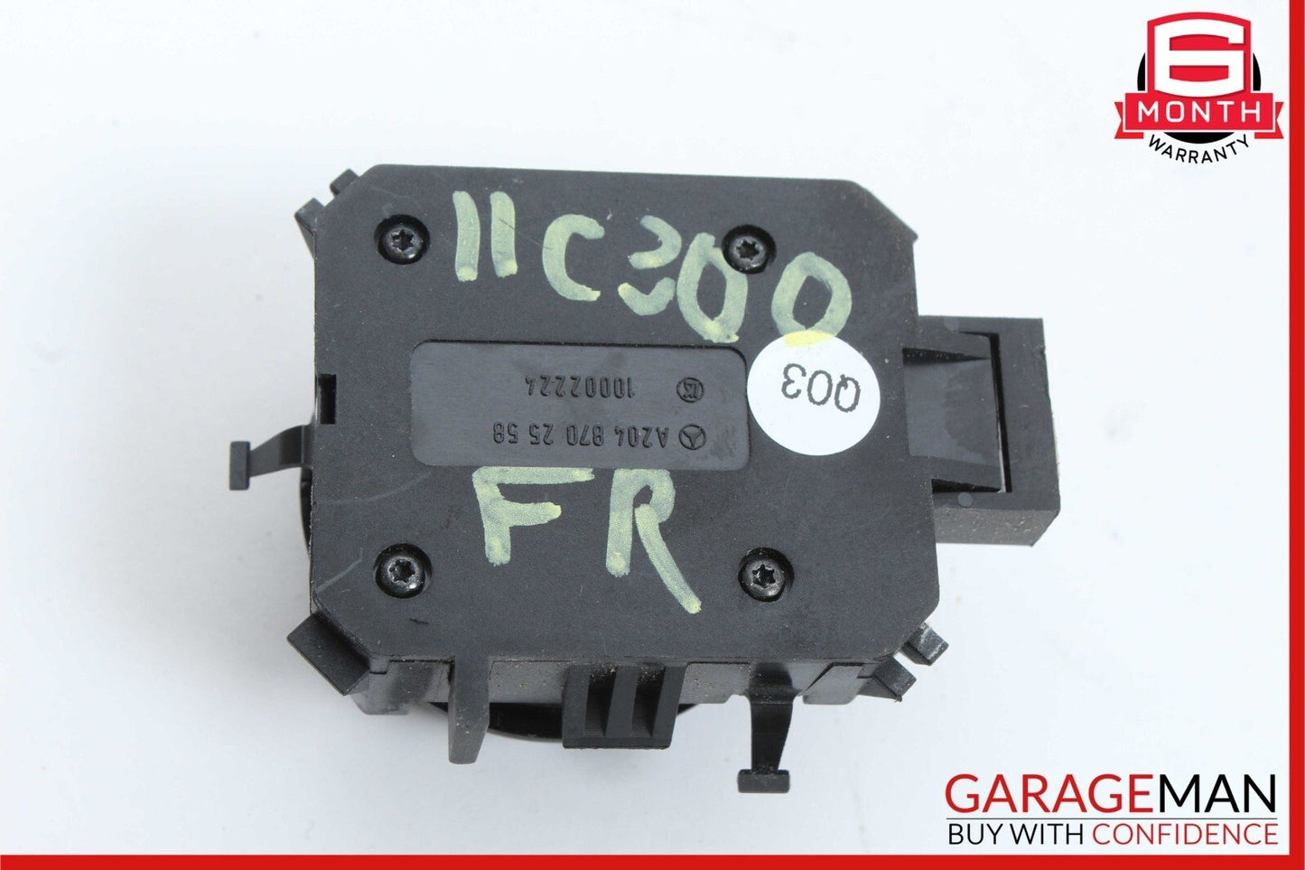 06-17 Mercedes C300 R350 ML350 E400 Front Left Side Seat Adjustment Switch OEM