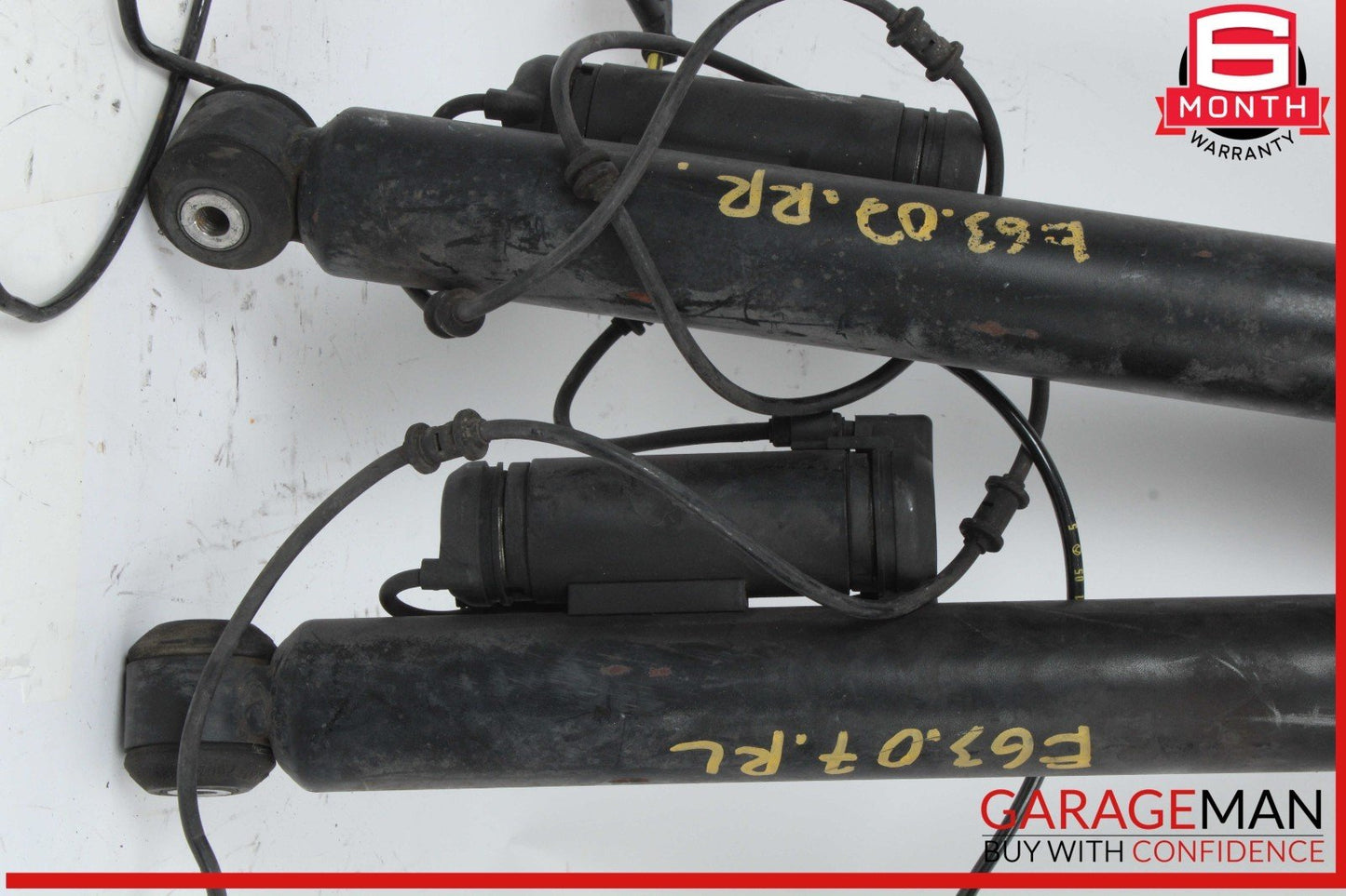 03-09 Mercedes W211 E63 AMG Rear Left and Right Side Shock Strut Absorber Set
