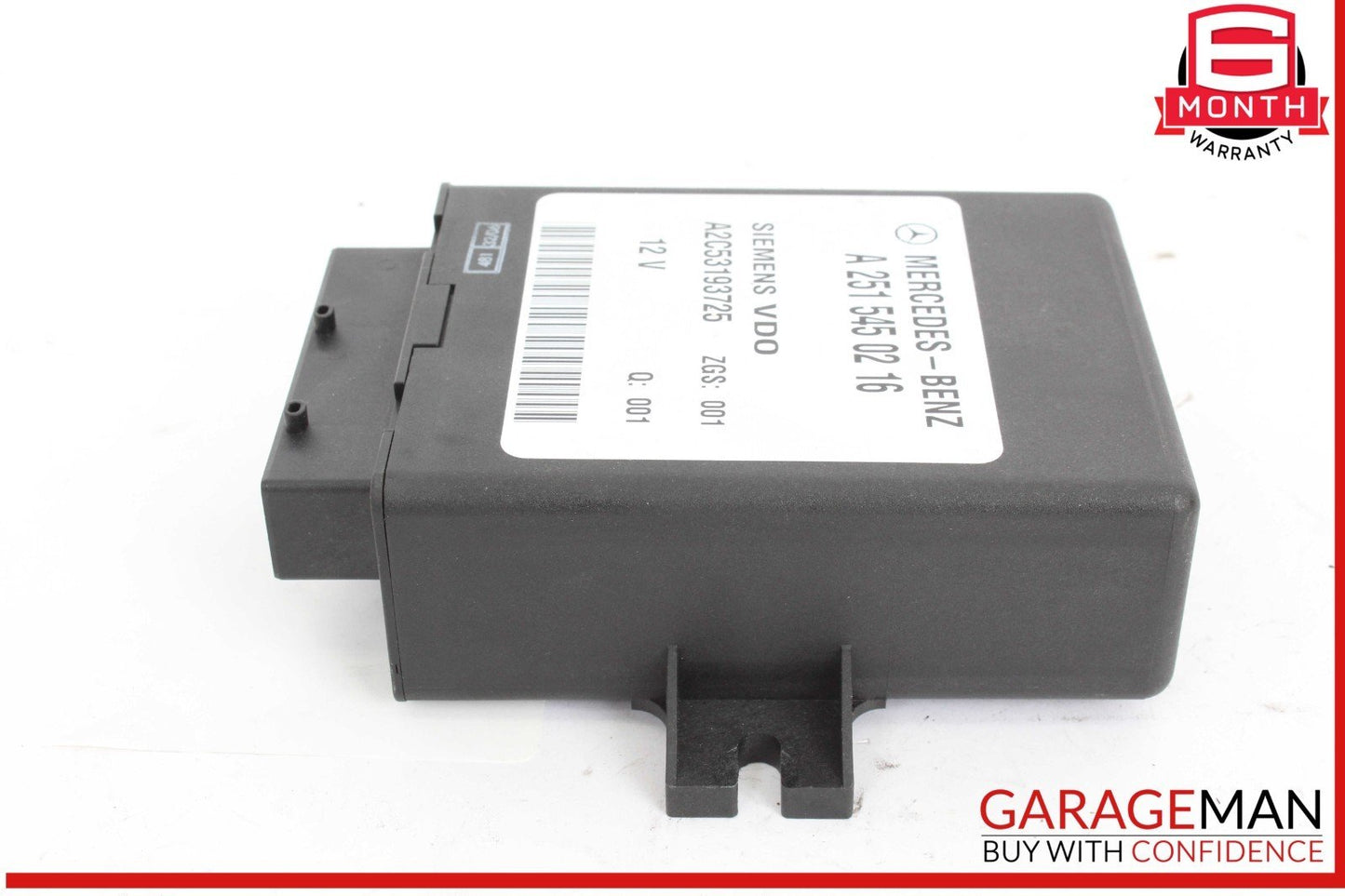 06-13 Mercedes W251 R500 Rear Air Suspension Control Module Unit OEM
