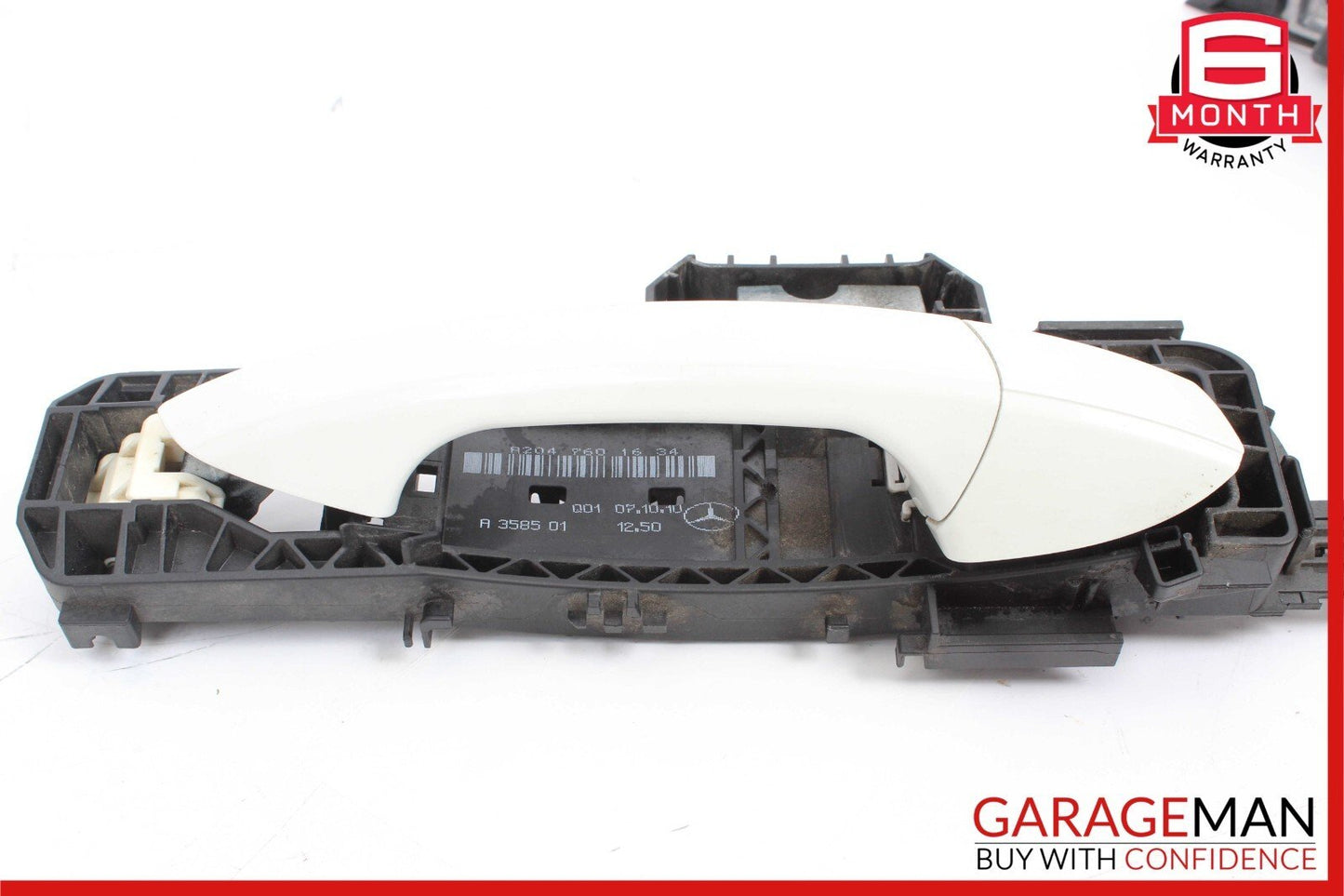 12-14 Mercedes W204 C250 C300 Front Right Passenger Exterior Door Handle White