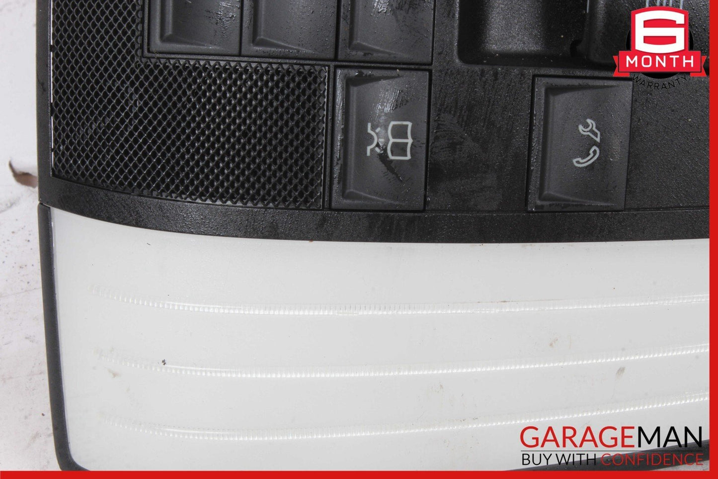 10-16 Mercedes W212 E350 E500 Overhead Dome Light Reading Map Lamp Assy Black