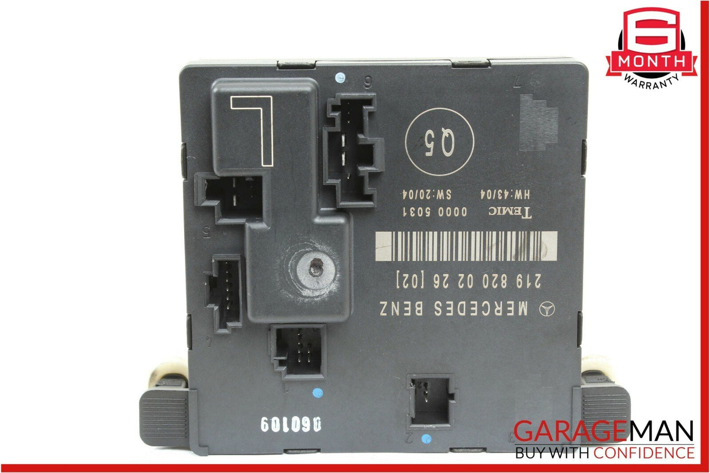 06-11 Mercedes W219 CLS500 Rear Left Driver Side Door Control Module Unit OEM