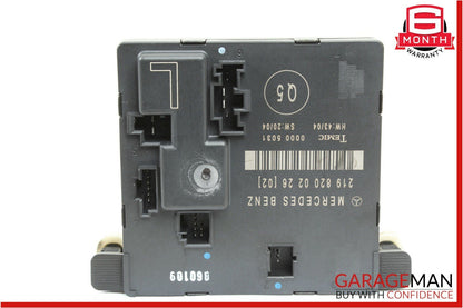 06-11 Mercedes W219 CLS500 Rear Left Driver Side Door Control Module Unit OEM