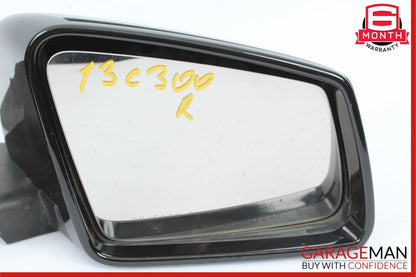 12-14 Mercedes W204 C350 C63 AMG Front Right Side Mirror Rear View Door Black