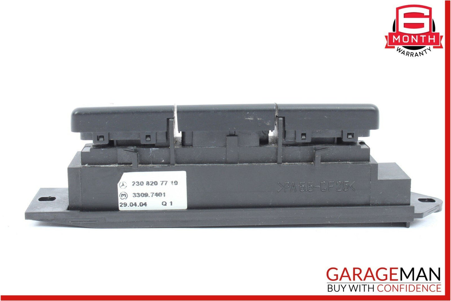 03-08 Mercedes R230 SL500 Right ESP Off Console Blank Filler Controller Switch