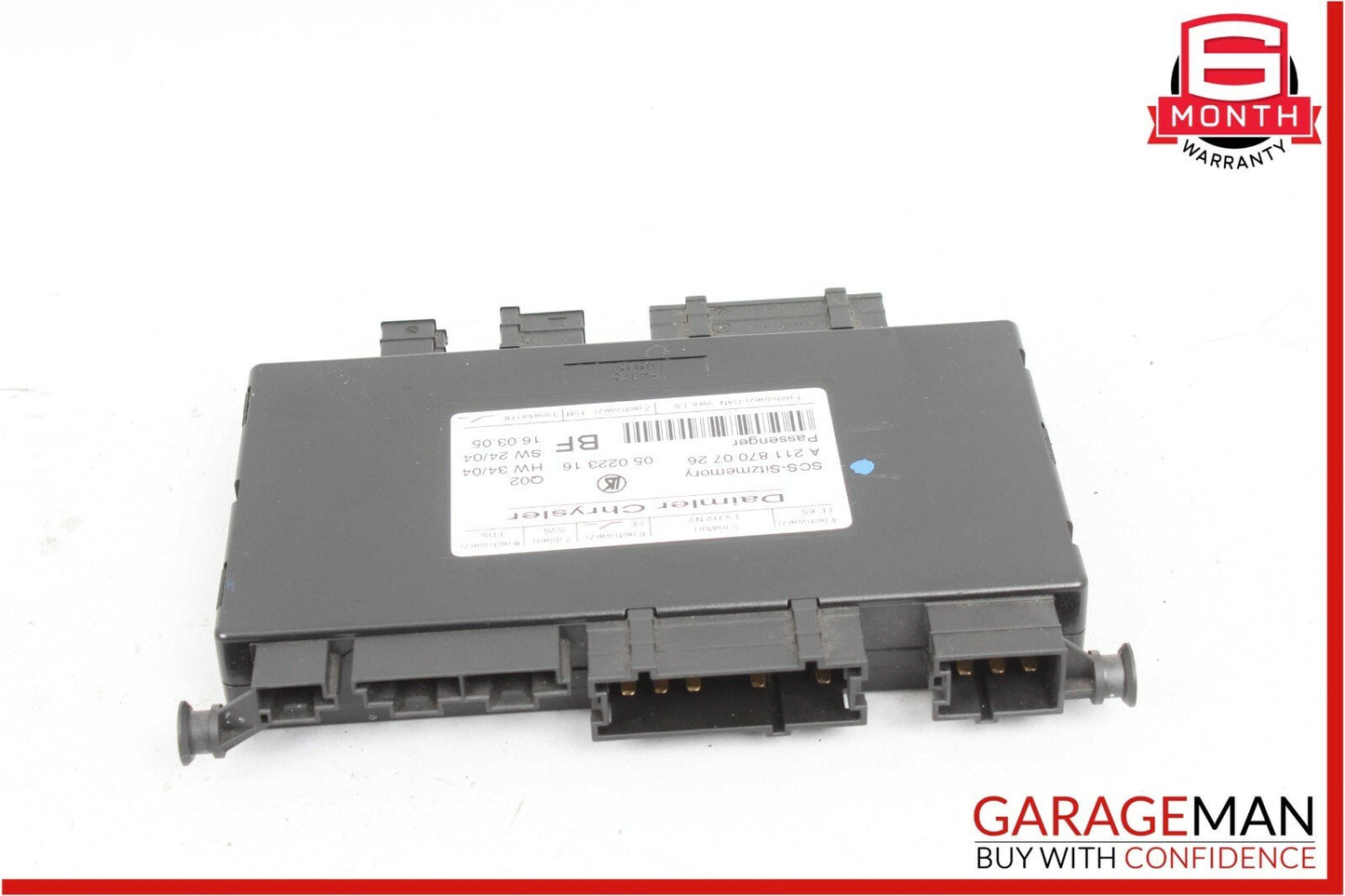 03-11 Mercedes W219 CLS500 Front Right Side Under Seat Control Module OEM