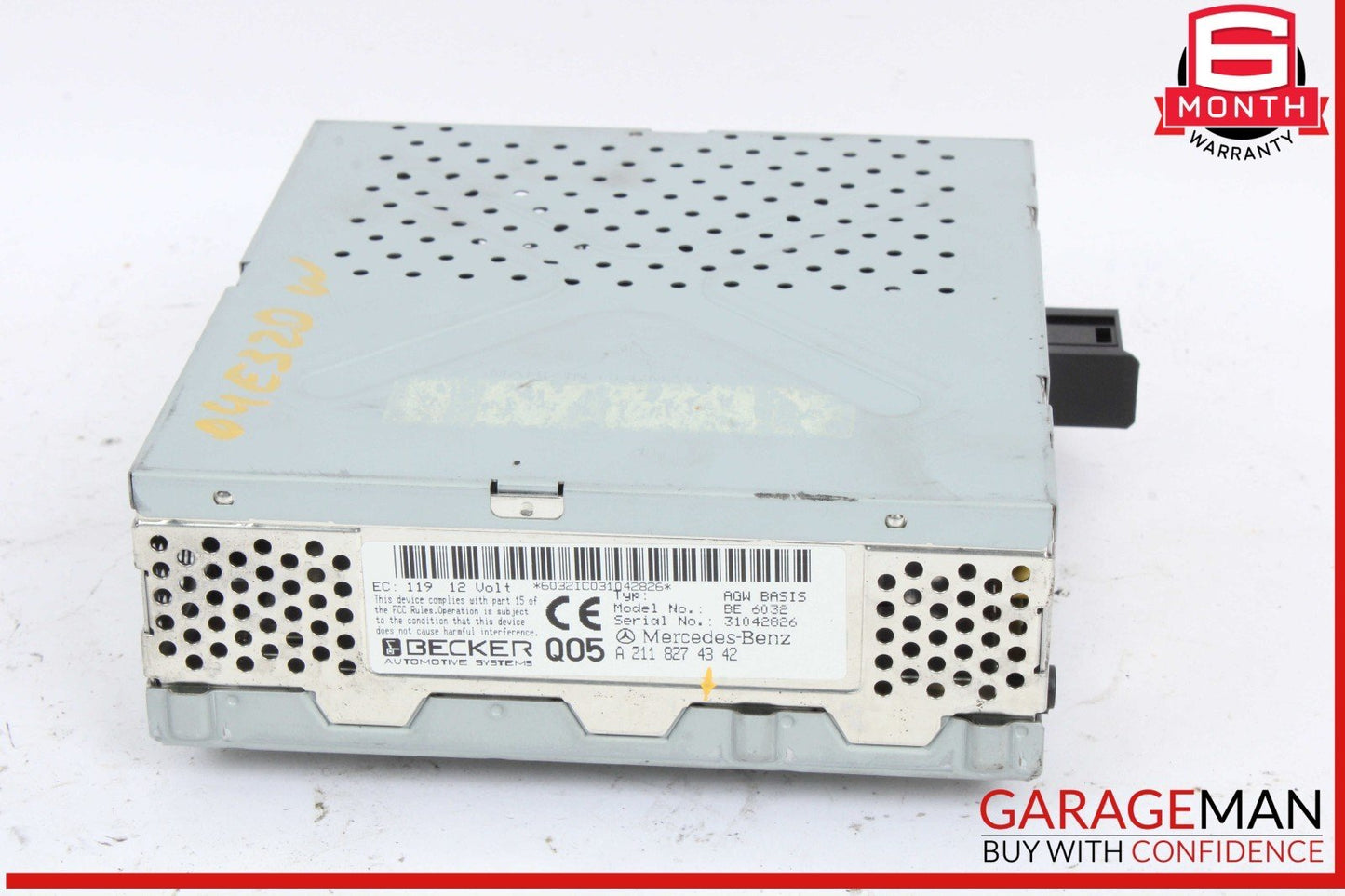 03-08 Mercedes W211 E320 Amplifier Amp Becker Audio Module 2118274342 OEM