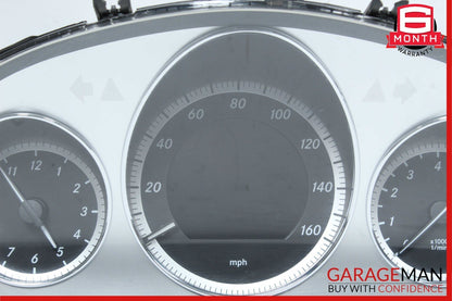 10-13 Mercedes W212 E350 E550 E500 Instrument Cluster Speedometer Odometer OEM