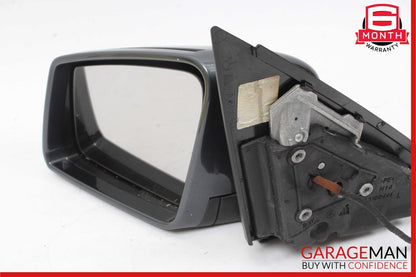 12-14 Mercedes W204 C300 Front Left Side Mirror Door Rear View Glass Grey OEM
