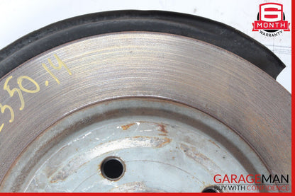 08-15 Mercedes W212 E350 Rear Left Side Spindle Knuckle Hub Bearing Brake Rotor