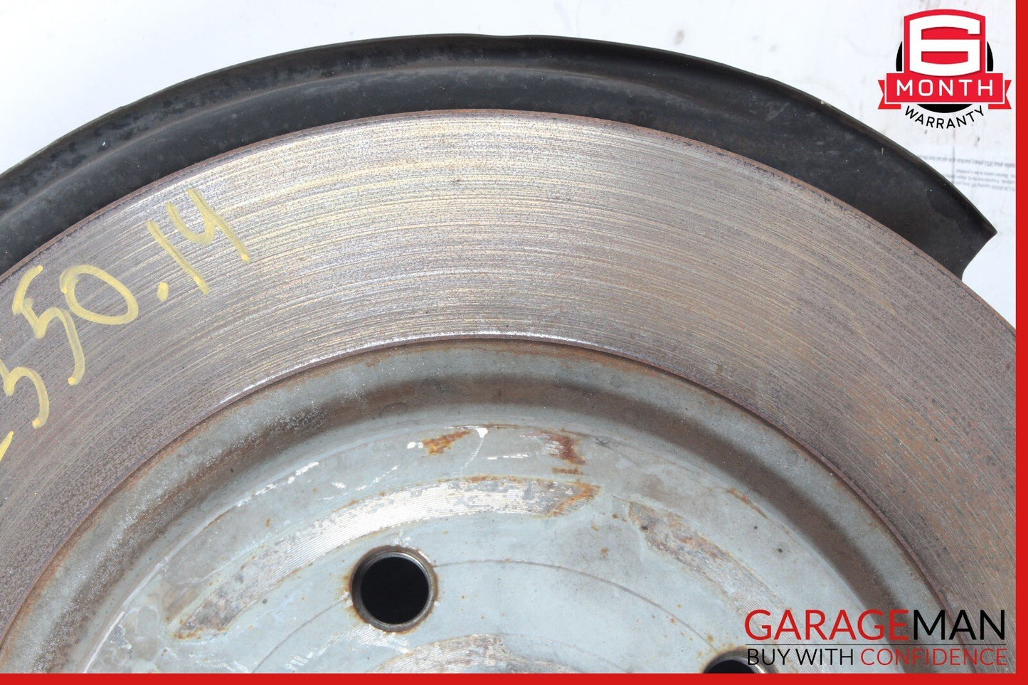 08-15 Mercedes W212 E350 Rear Left Side Spindle Knuckle Hub Bearing Brake Rotor