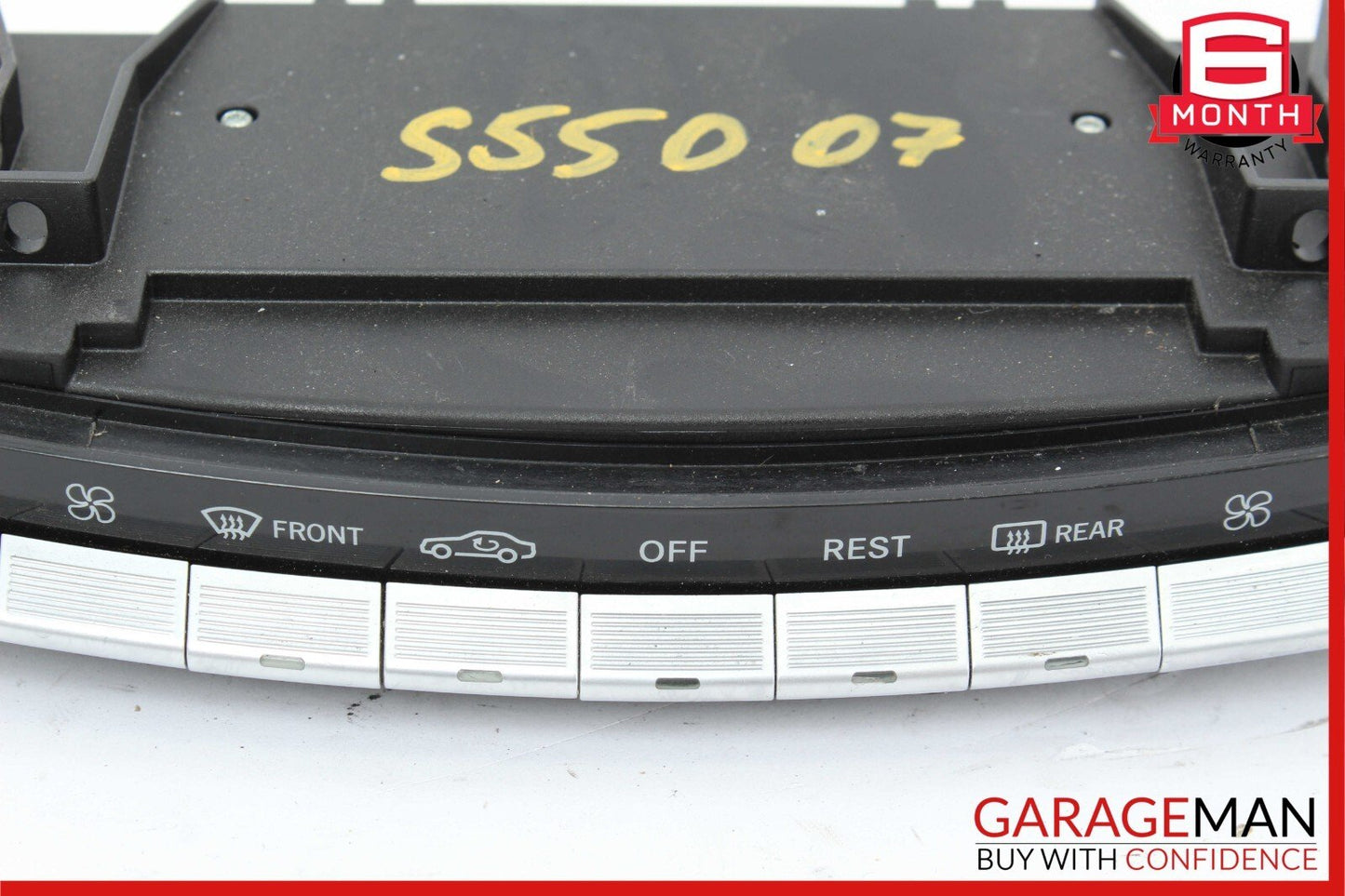 07-14 Mercedes W221 S550 CL550 A/C AC Heater Temperature Climate Control Switch