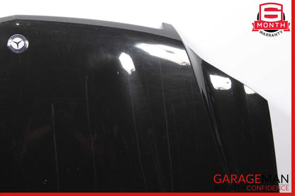 07-12 Mercedes X164 GL450 Front Hood Bonnet Panel Grille Assembly Obsidian Black