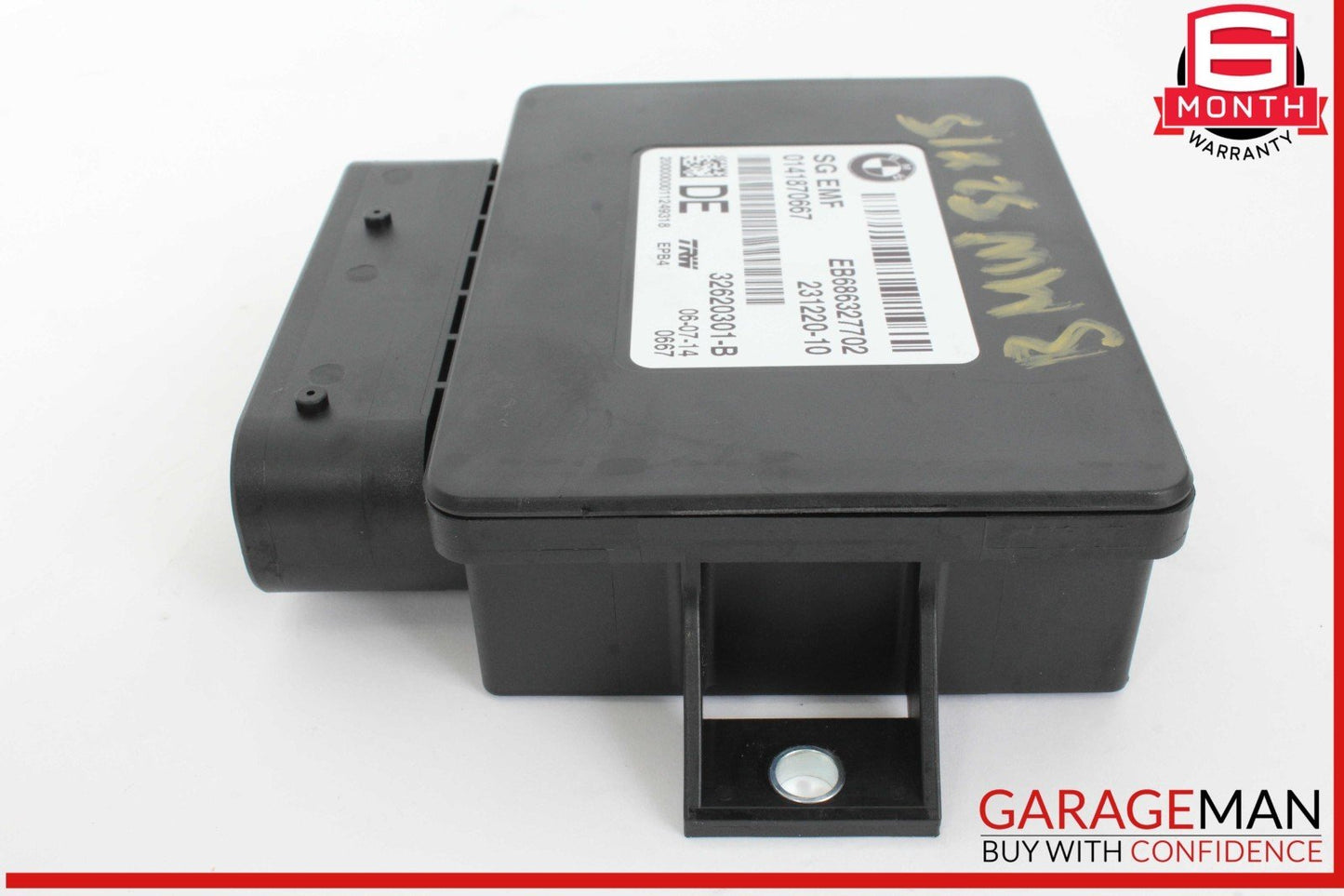 11-16 BMW 528i 535i 550i F10 Rear Parking Brake Control Module Unit 6863277 OEM
