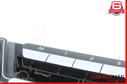 07-13 Mercedes W221 S550 CL600 Front Left Side Seat Control Switch Assembly Q05