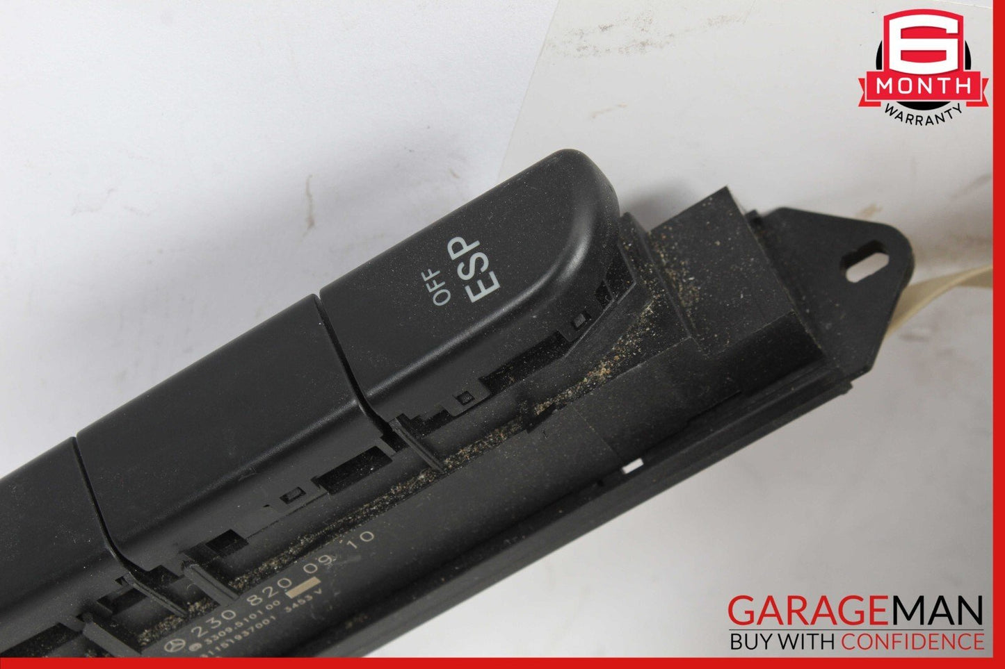 03-08 Mercedes R230 SL500 Convertible Roof Mirror Control ABC ESP Switch Assy