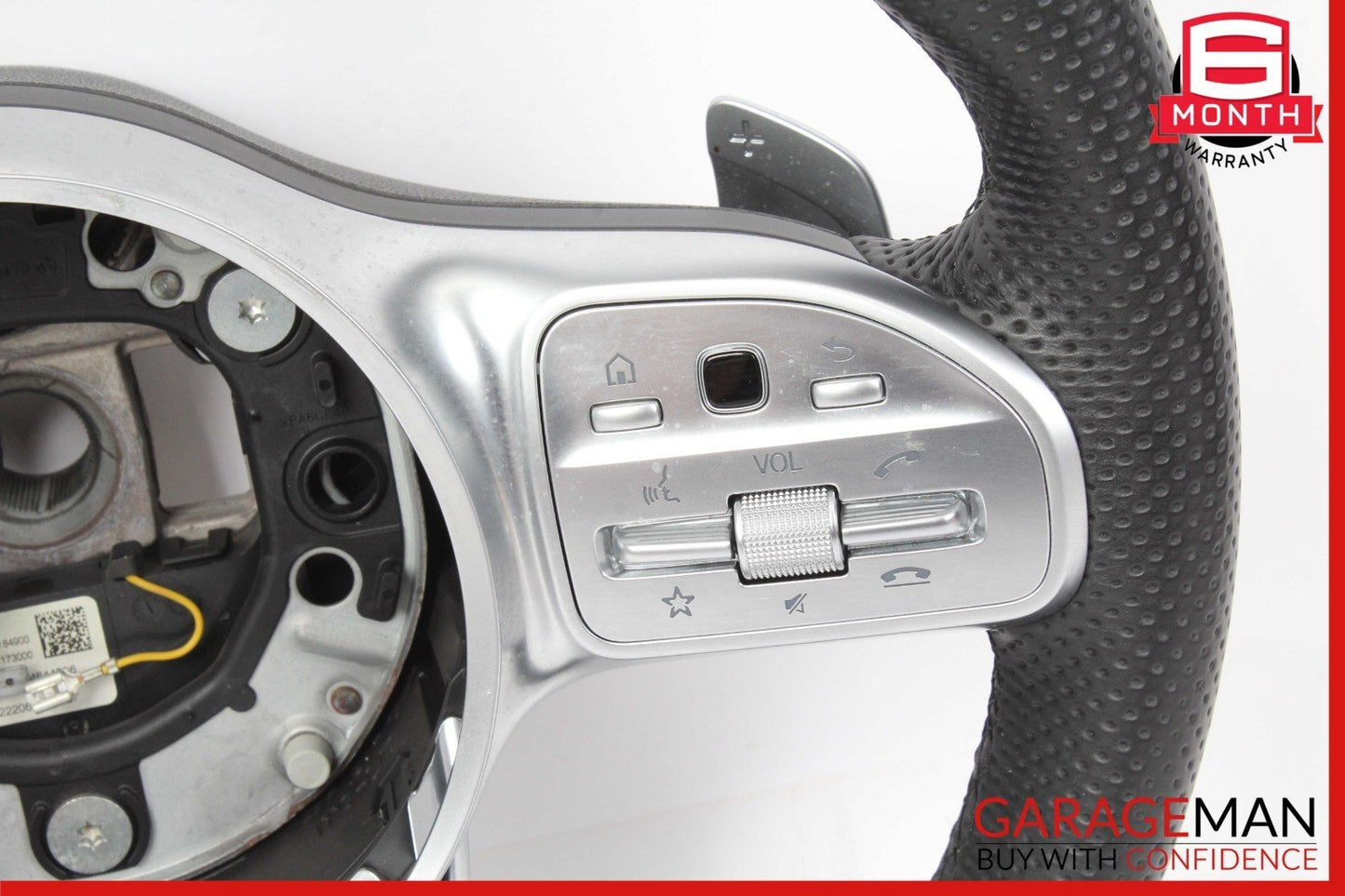18-24 Mercedes W118 CLA250 Front Left Side Steering Wheel w/ Paddle Shifters OEM
