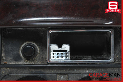 10-13 Mercedes W221 S600 S550 Ash Tray Ashtray Lighter Cup Holder Trim Assy Wood