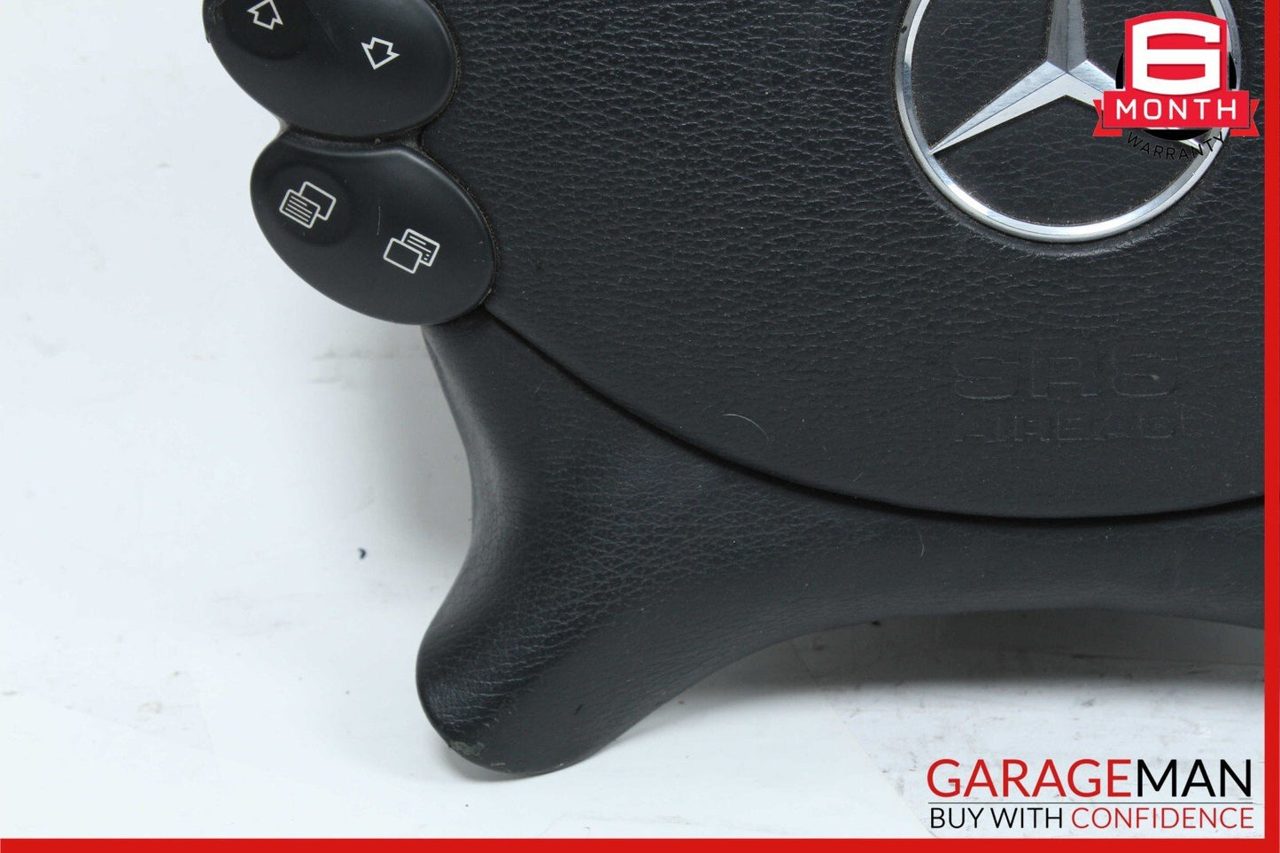 03-12 Mercedes G500 CLK55 AMG CLS500 Steering Wheel Airbag Air Bag Black OEM
