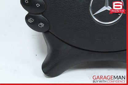 03-12 Mercedes G500 CLK55 AMG CLS500 Steering Wheel Airbag Air Bag Black OEM