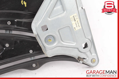 10-17 Mercedes W207 E350 Coupe Rear Right Door Window Regulator Frame w/o Motor