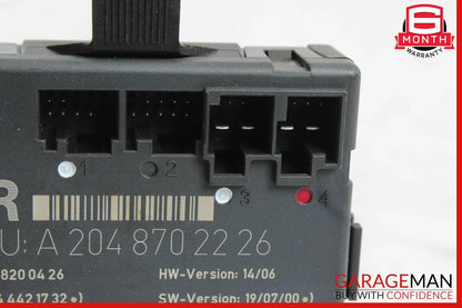08-14 Mercedes W204 C350 Front Right Passenger Side Door Control Module Unit OEM