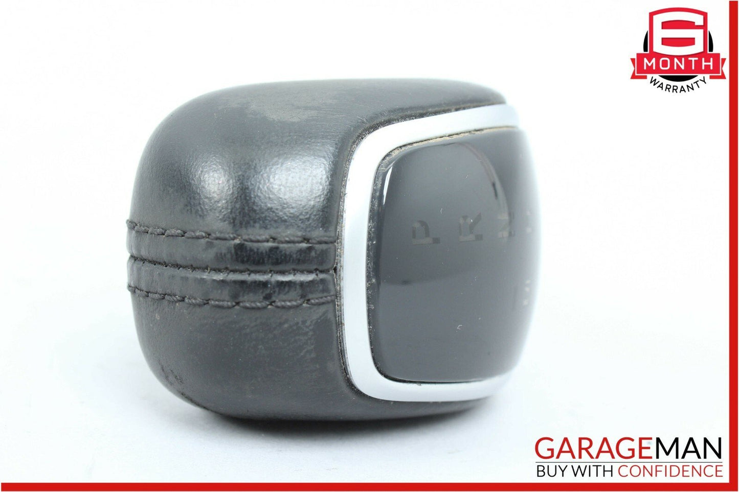 14-17 Maserati Ghibli Floor Gear Shift Shifter Knob Leather Black OEM
