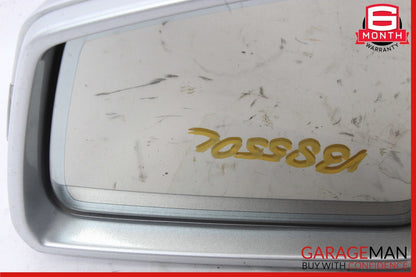 10-13 Mercedes W221 S550 Front Left Side Mirror Door Rear View Iridium Silver