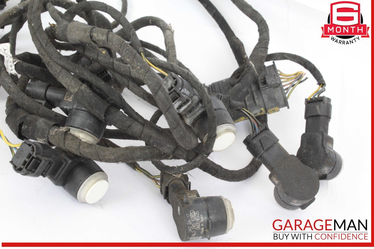 07-09 Mercedes W221 S550 S450 Rear Bumper Parking Sensor Wire Harness PDC Assy