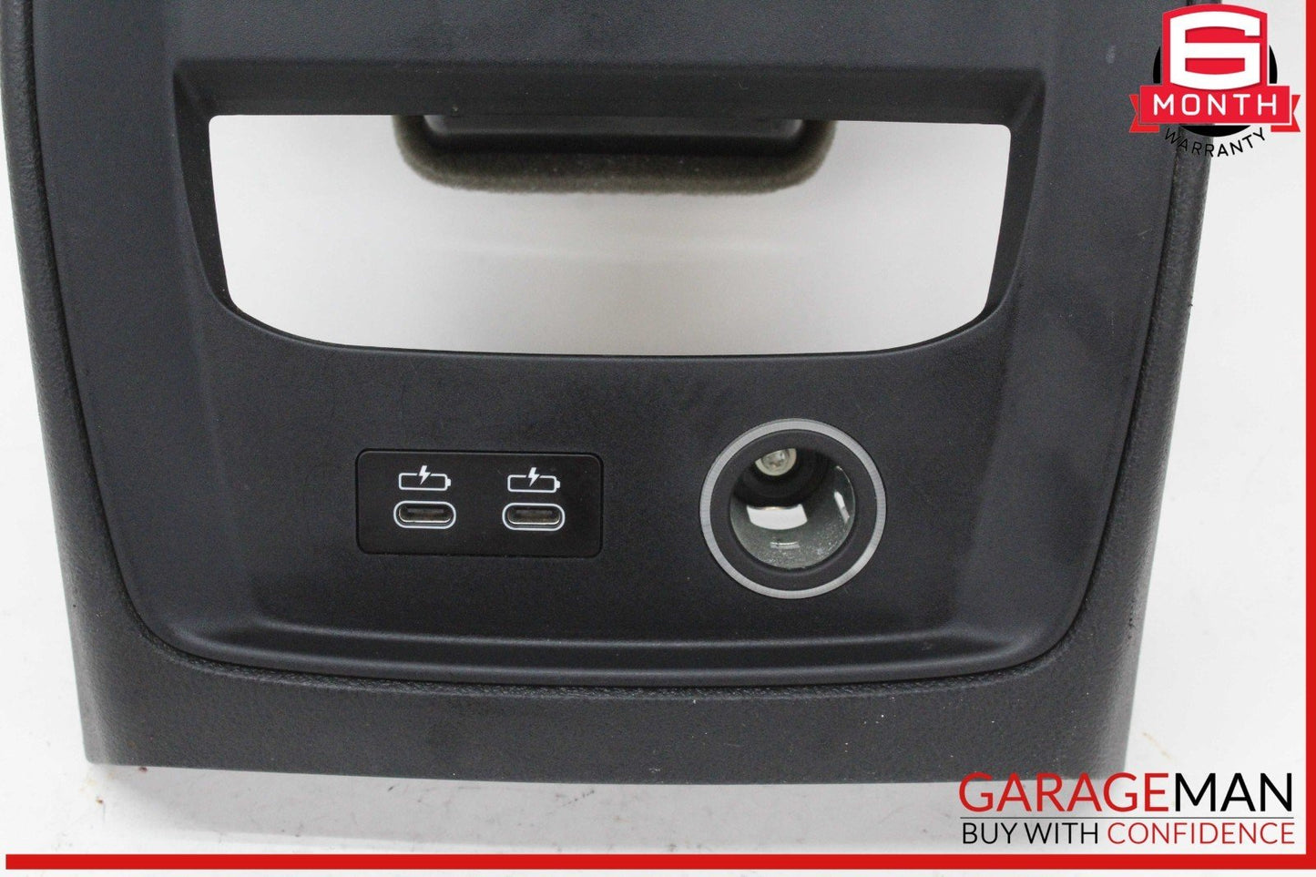 19-24 BMW M340i G20 Rear Center Console Trim Cover Panel w/ AC Air Vent OEM