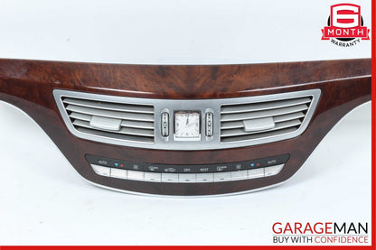 07-13 Mercedes W221 S550 S350 Center Dash Heater Switch Control Panel Assembly