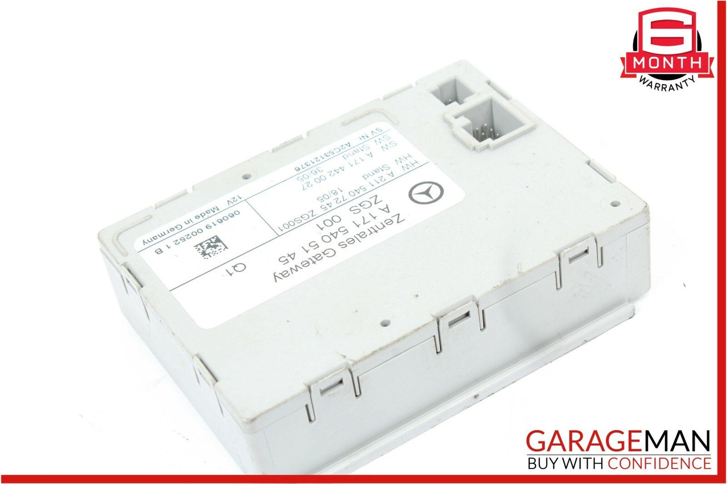 05-11 Mercedes R171 SLK280 SLK300 SLK350 Central Gateway Control Module OEM