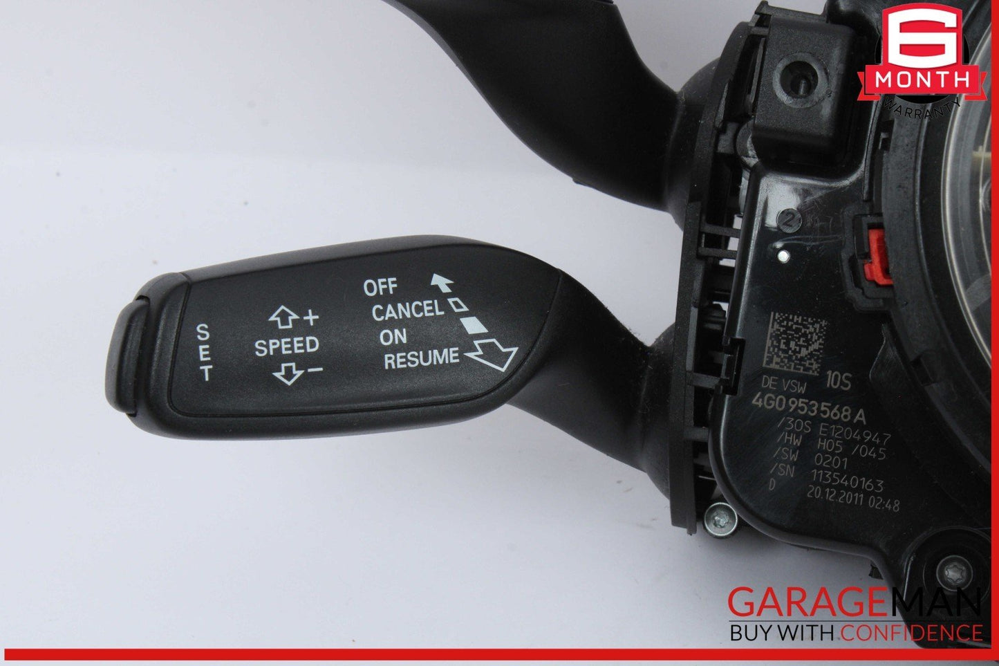 12-18 Audi A6 A4 A7 RS7 Steering Column Wiper & Turn Combination Switch OEM