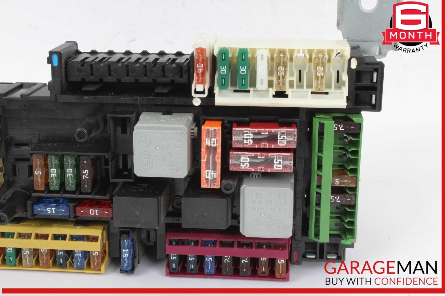 10-18 Mercedes W212 E350 Bluetec Rear SAM Module Relay Fuse Box 2129005001 OEM
