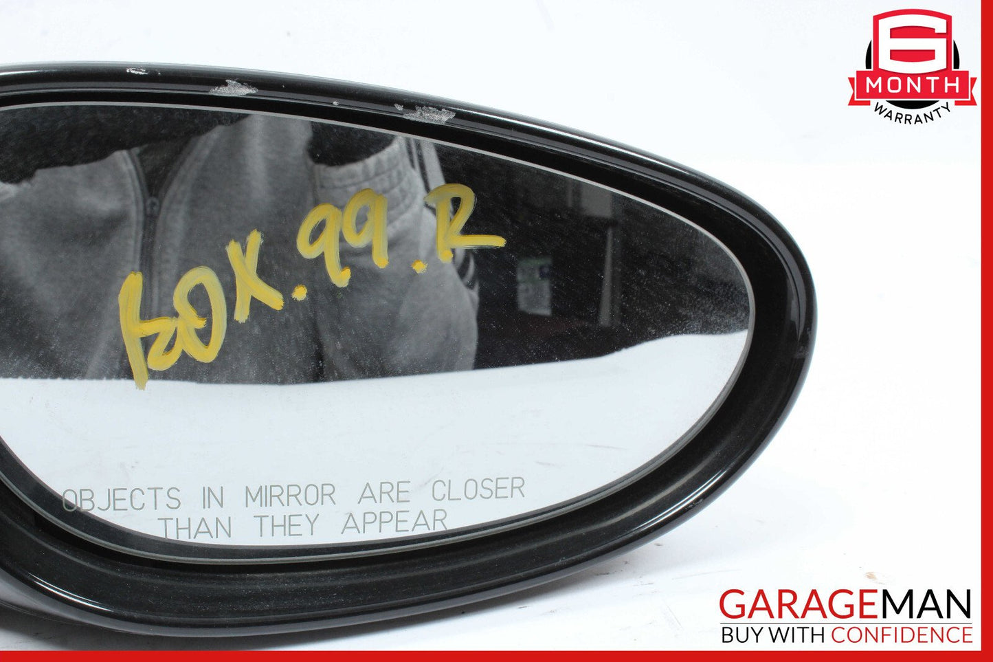 97-04 Porsche Boxster 986 Front Right Side Mirror Door Rear View OEM